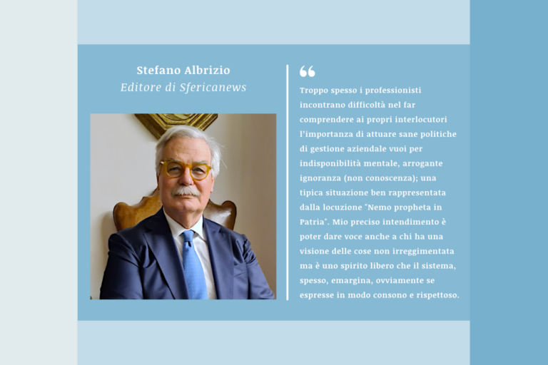 Sfericanews – Introduzione dell’Editore, Stefano Albrizio Sfericanews - Introduzione dell'Editore, Stefano Albrizio